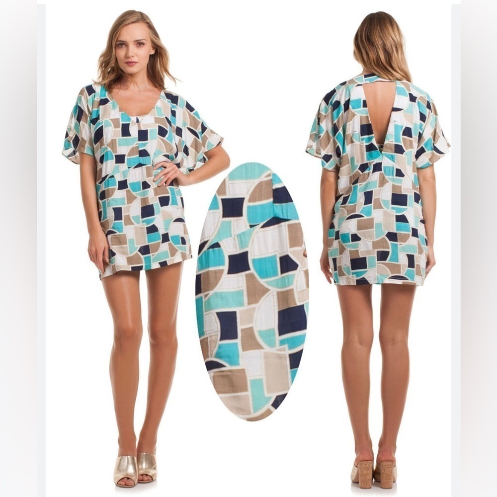 Trina Turk sheath dress / swim cover up